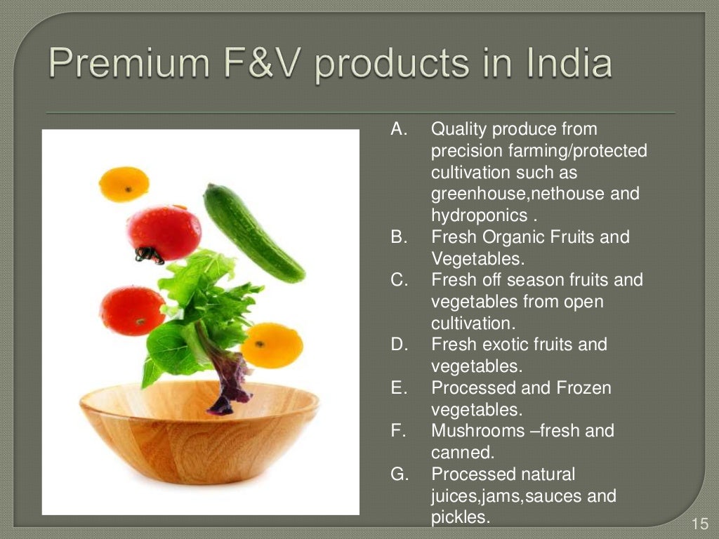 Sourcing,Supply And Distribution Of Fresh Fruits And Vegetables For U…