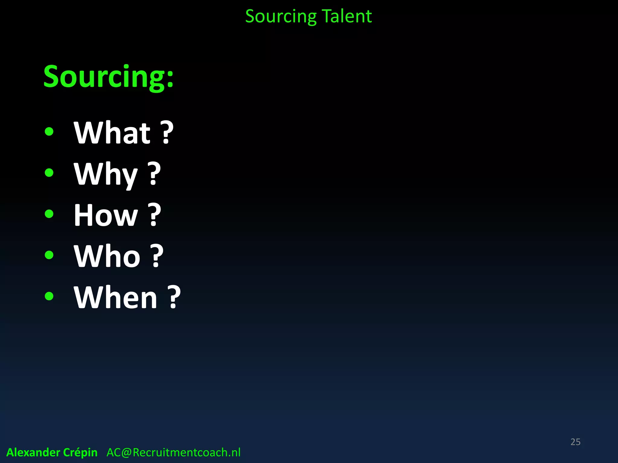 Time for a short break
 