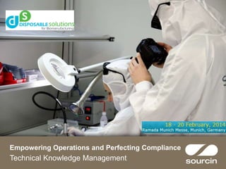 Empowering Operations and Perfecting Compliance

Technical Knowledge Management

 