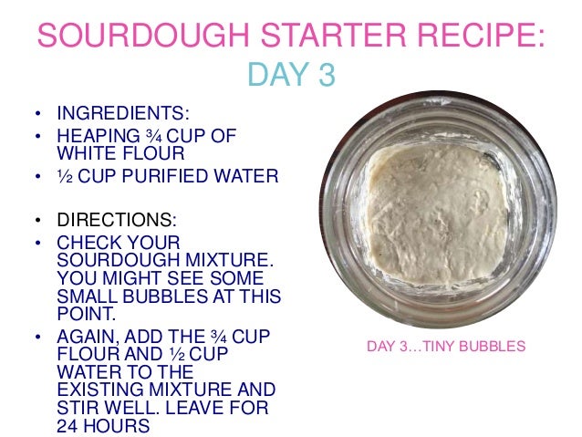 What is a good sourdough starter recipe?