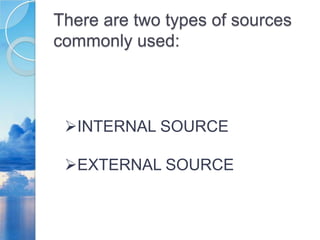 sources of recruitment | PPT