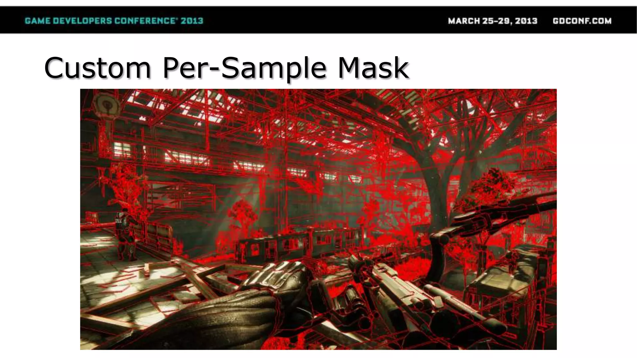 Custom Per-Sample Mask
 