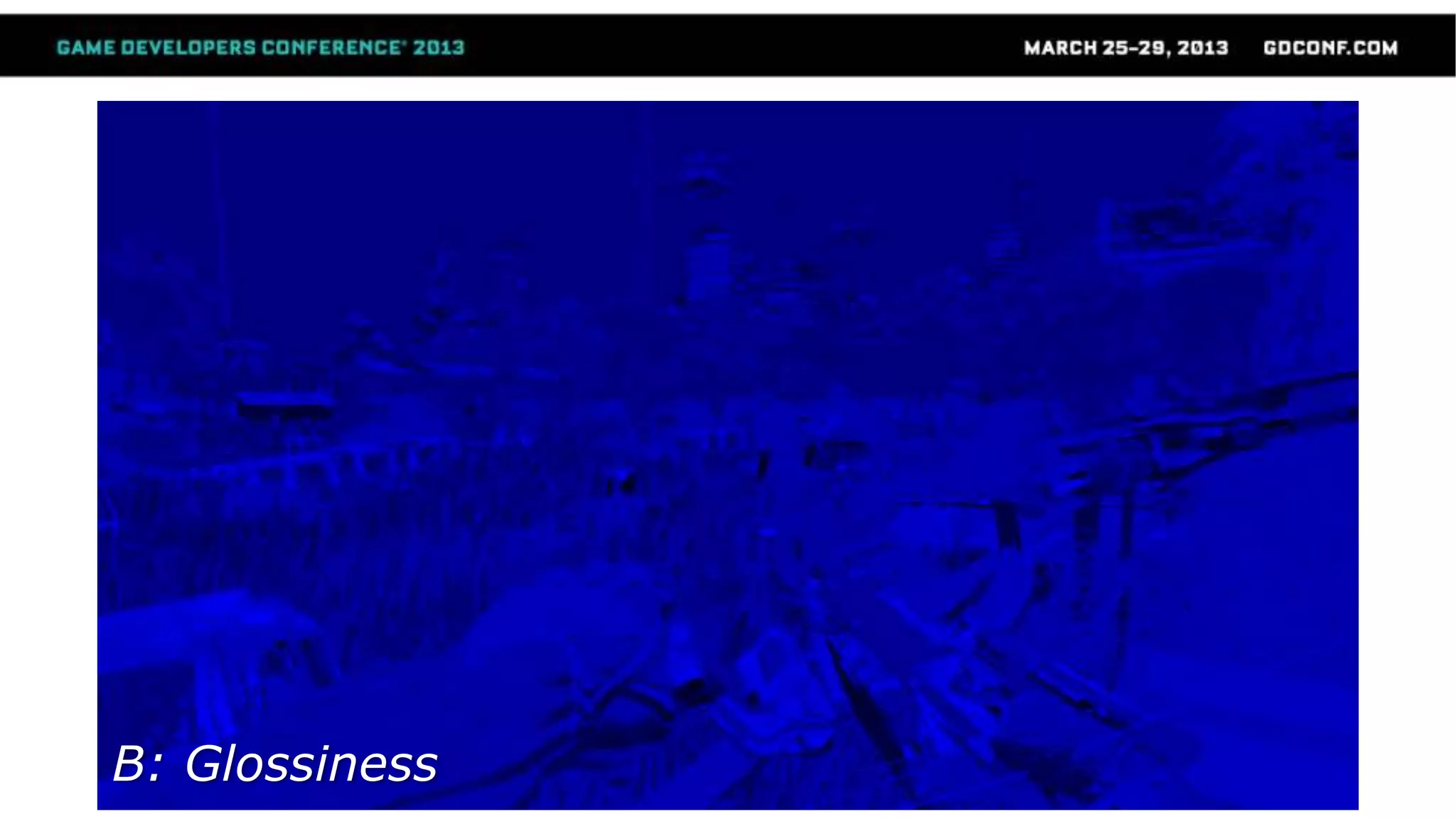 B: Glossiness
 
