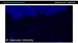 B: Specular intensity
 