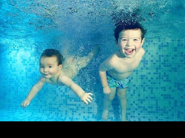 Bebe Sous L Eau