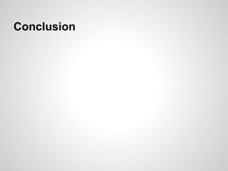 Conclusion
 