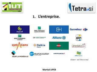Martial LIPEB
1. L’entreprise.
 