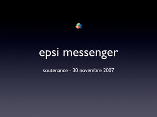 epsi messenger ,[object Object]