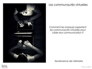 Les Communautés Virtuelles