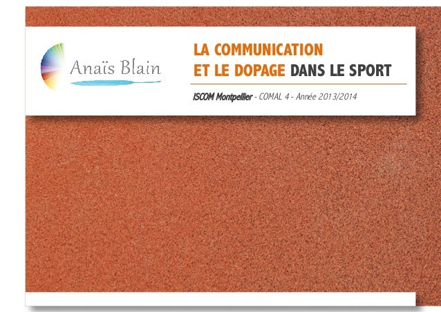le dopage et le sport dissertation Published: 10092017, 17:22 author: abygi dissertations gratuites portant sur dissertation sport et dopage pour lestudiants il faut un peu de dopage dans le vlo, sinon. le dopage et le sport dissertation Published: 10092017, 17:22 author: abygi dissertations gratuites portant sur dissertation sport et dopage pour lestudiants il faut un peu de dopage dans le vlo, sinon.