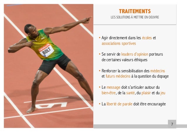 LE DOPAGE DANS LE SPORT - Dissertation - ZIANI40