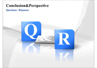 Questions / Réponses
Conclusion&Perspective
 