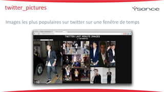 twitter_pictures 
Images 
les 
plus 
populaires 
sur 
twitter 
sur 
une 
fenêtre 
de 
temps 
 
