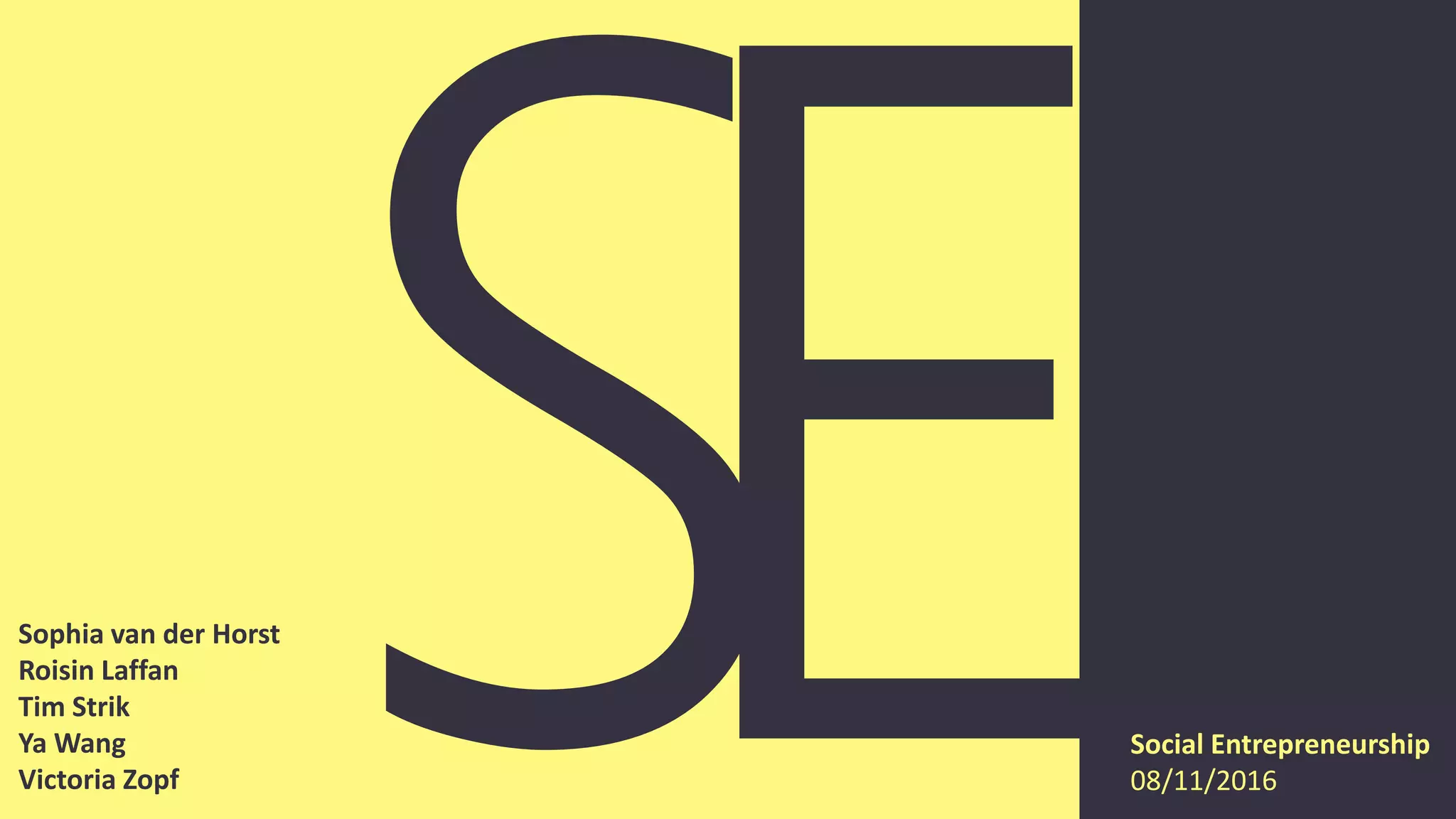 Social Entrepreneurship - South Africa | PPT 