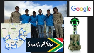 Google Trekker South Africa - Google Street View Summit 2018