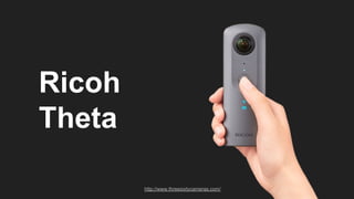 Ricoh
Theta
http://www.threesixtycameras.com/
 
