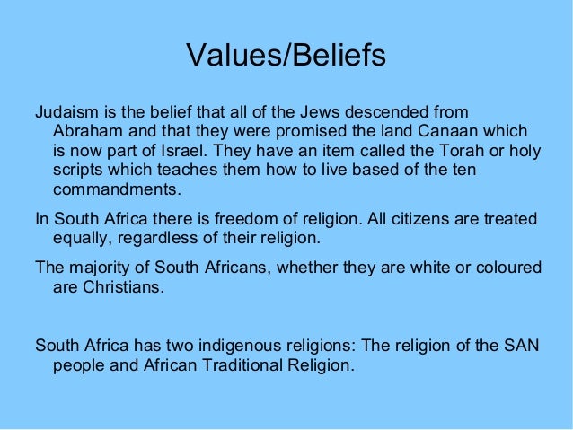 South africa history elective presentation