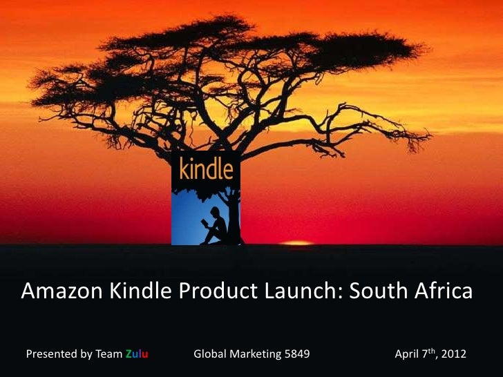 South Africa Kindle Launch Final Slide Deck 04.07.2012