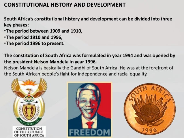 how to cite the constitution of south africa