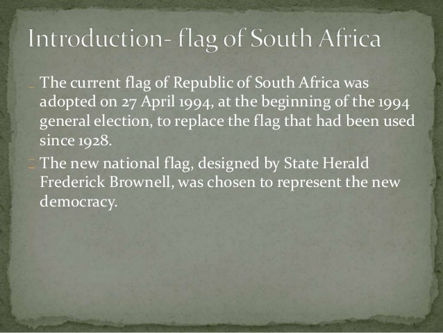 South Africa Flag History South Africa Flag History