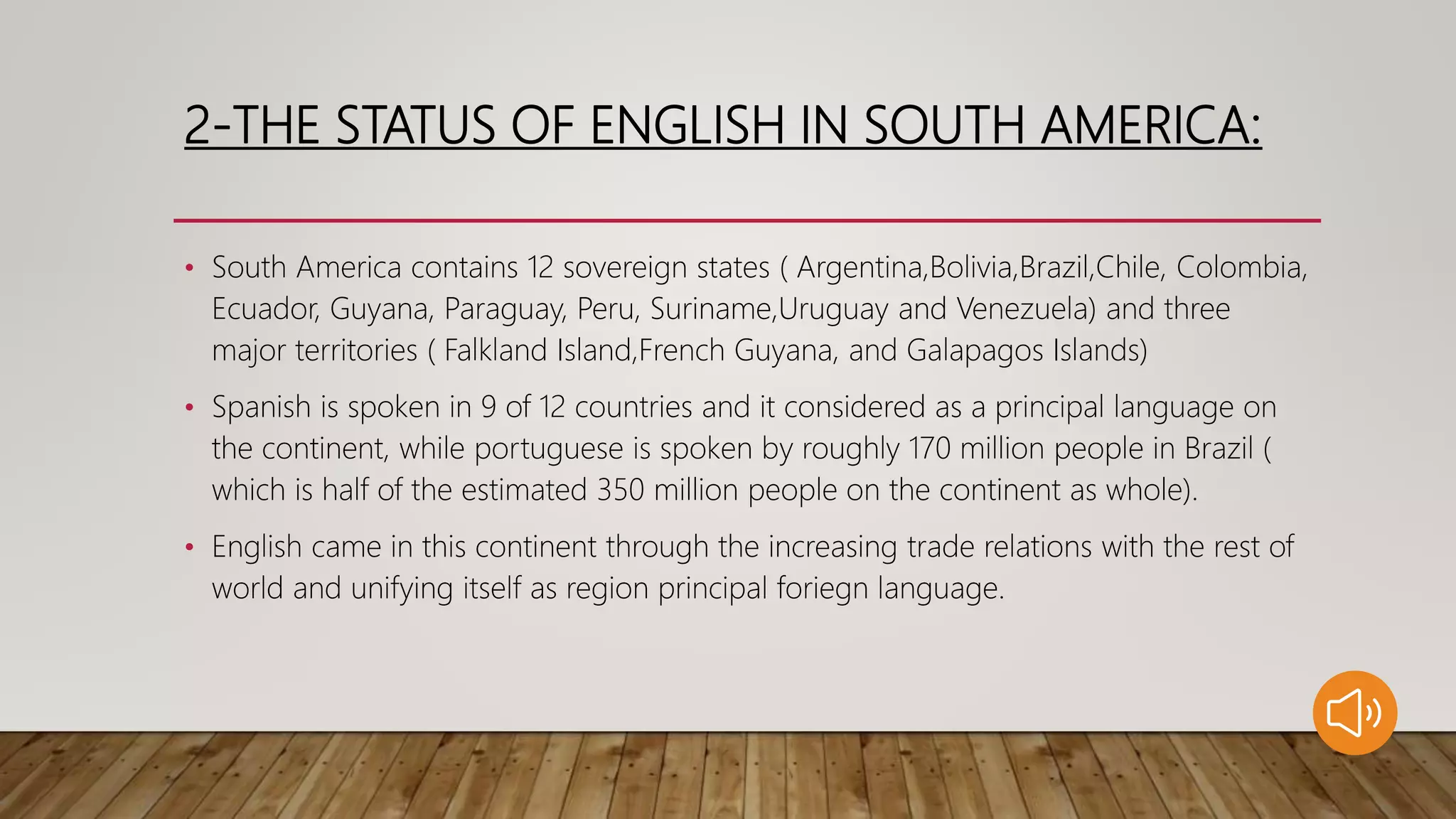 South American Englishes | PPTX