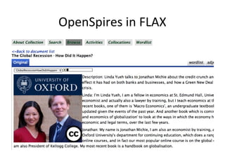 OpenSpires in FLAX
 