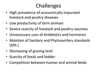 Transforming livelihoods in South Asia through sustainable livestock research and development: Bangladesh perspectives