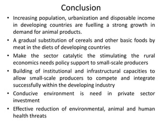 Transforming livelihoods in South Asia through sustainable livestock research and development: Bangladesh perspectives
