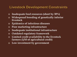 Livestock and Poultry Sectors in Pakistan