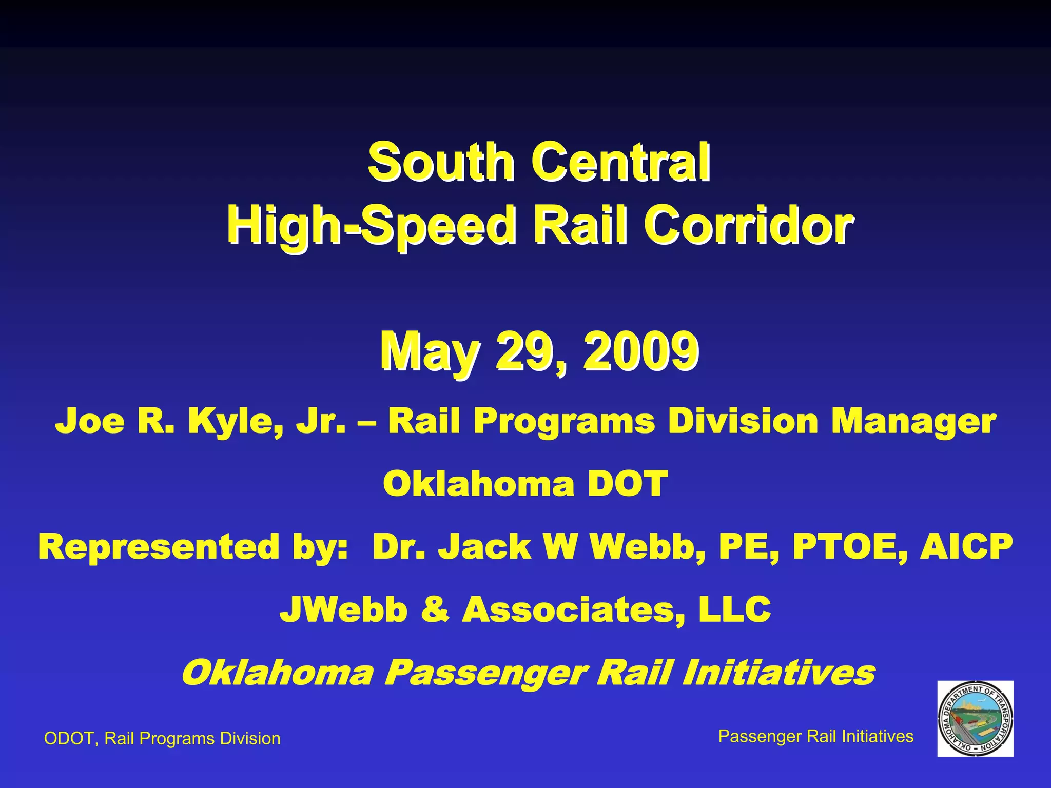 South Central Corridor