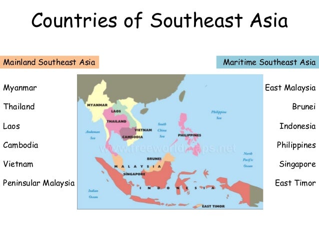 Southeast asia as a region