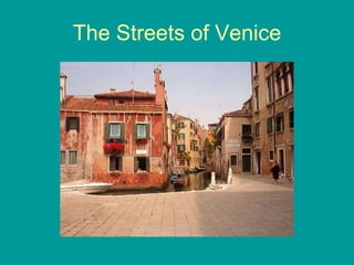 The Streets of Venice 