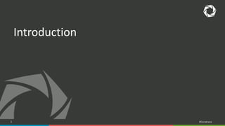 3 #Dynatrace
Introduction
 