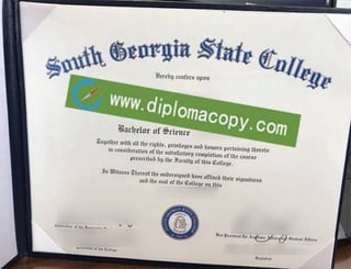South Georgia State College diploma, buy fake degree
