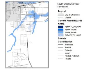 South Greeley Corridor
Floodplains
 