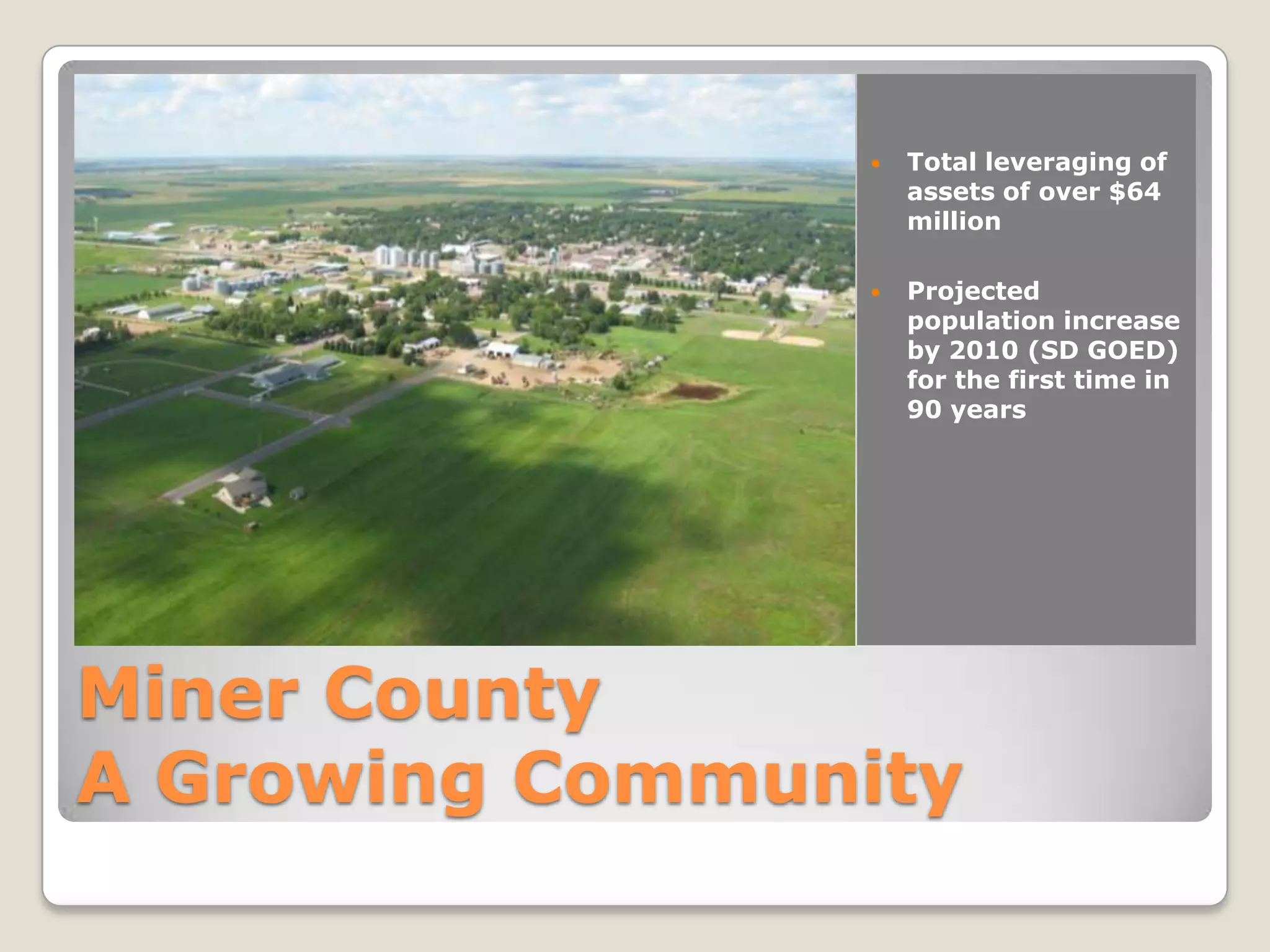 Community revitalization work began in 1996 at Howard High School