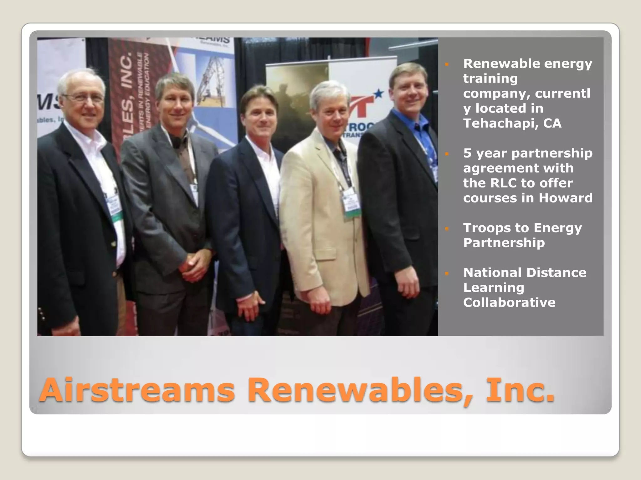 Rural Learning CenterGrowing our economy required a multi-dimensional approach—including a look at what kinds of businesses would compliment existing industry and regional skillsA Diversified Economy