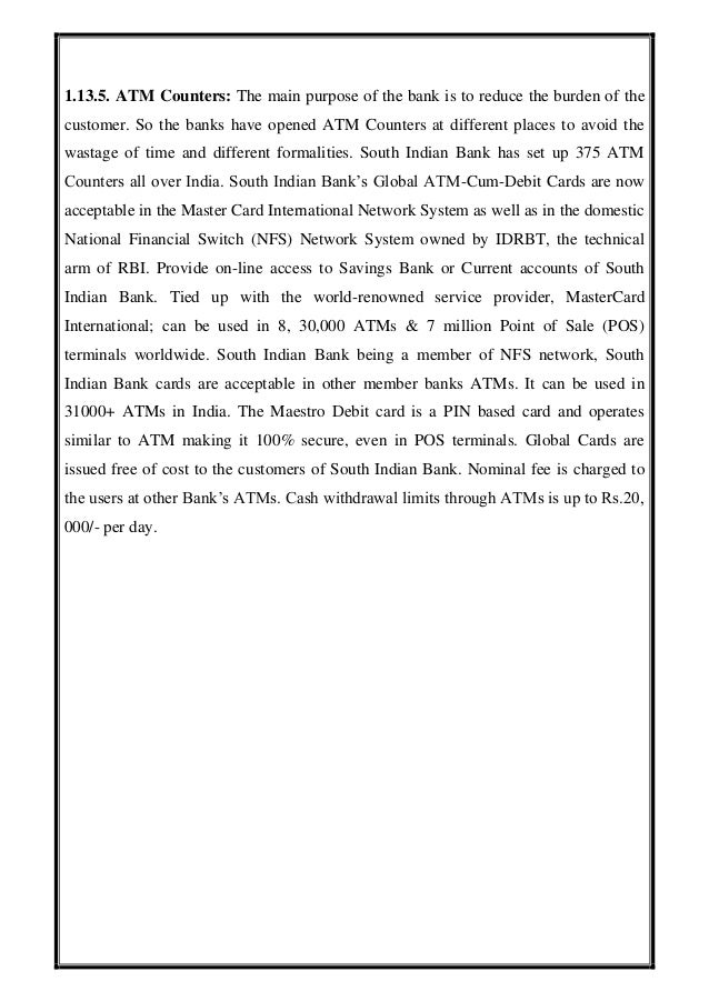 South Indian Bank