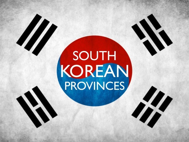 South Korean Provinces