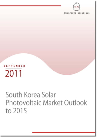 South Korea Solar Photovoltaic Market Outlook to 2015