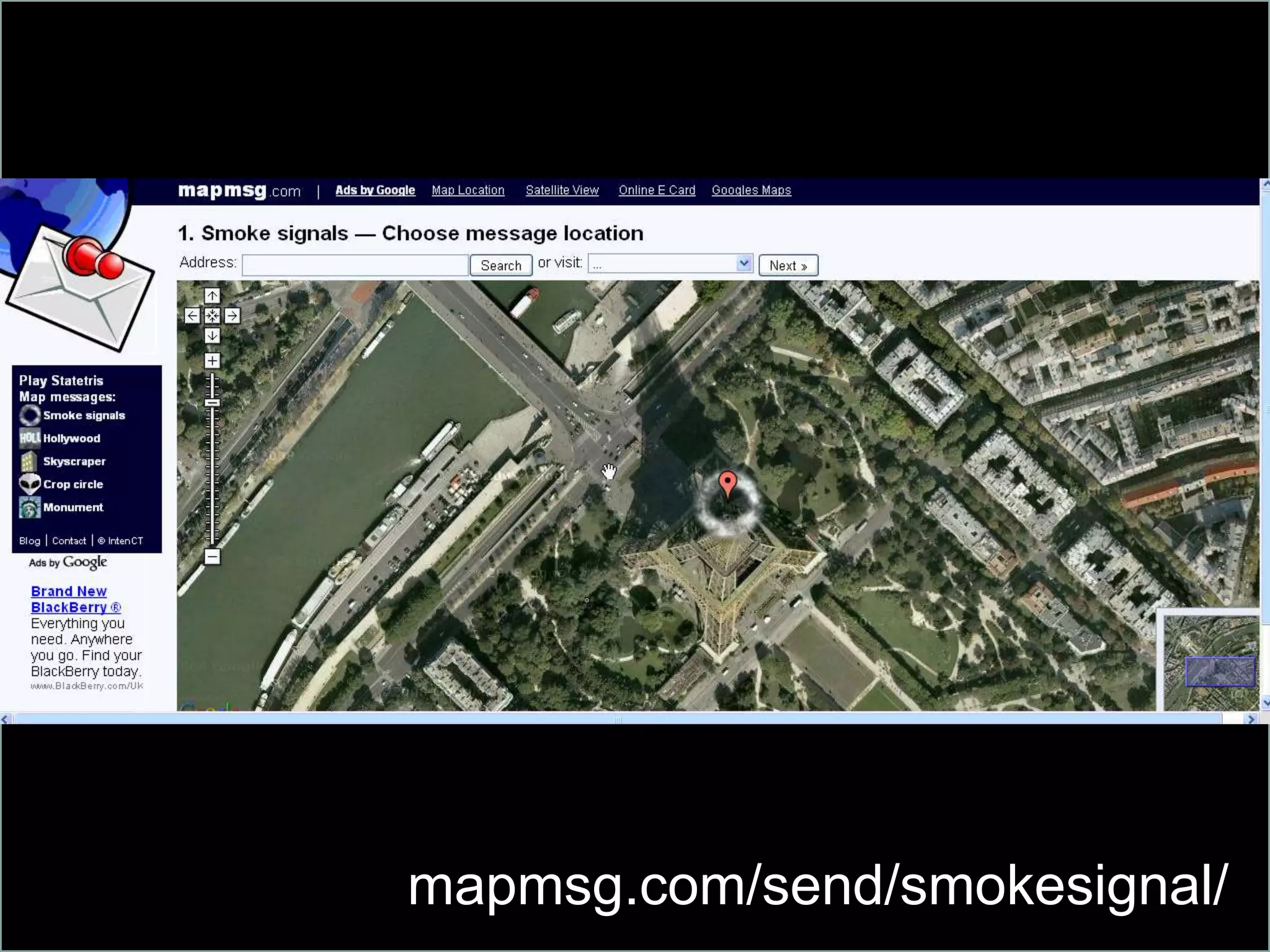 mapmsg.com/send/smokesignal/