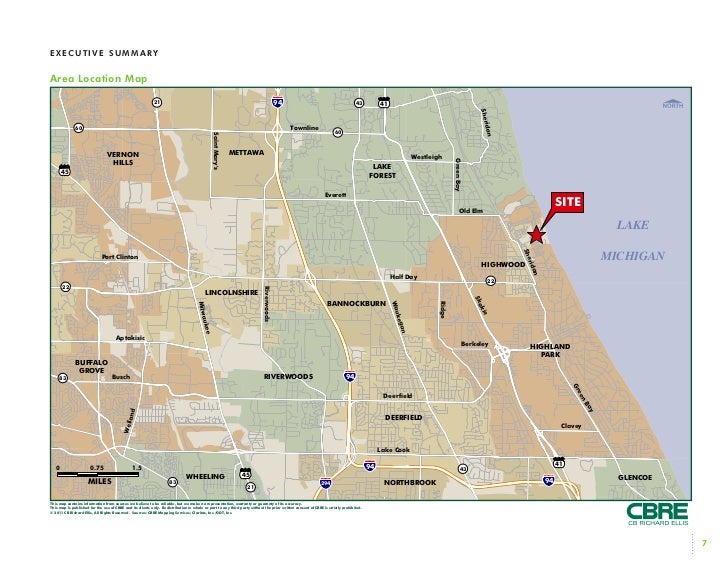 South of the bridge at fort sheridan