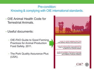 Good practices for pork value chains in emerging countries