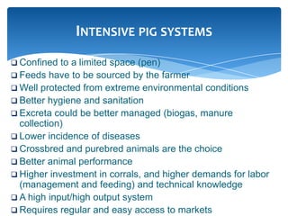 Farming systems perspectives: lessons for managing health risks  in smallholder pig systems