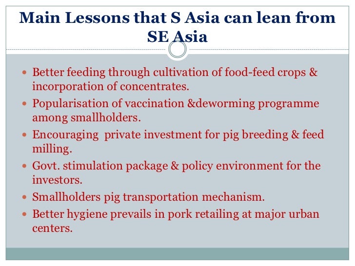 What is the major food crop of Southeast Asia?