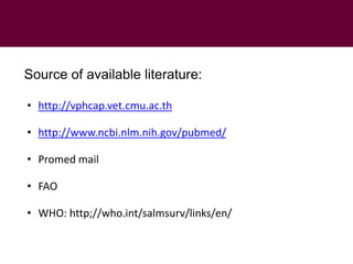 Veterinary public health research in Southeast Asia:  lessons for managing health risks in smallholder  pig systems
