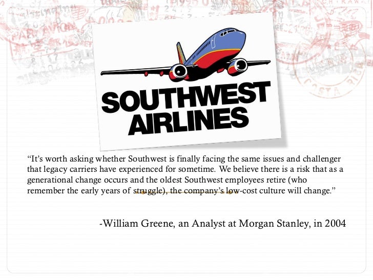 Southwest airline the best hr case study