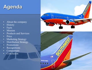 Agenda  About the company  History Facts Mission Products and Services Price Marketing Strategy Distribution Strategy Promotions Recognitions Competitors Conclusion 