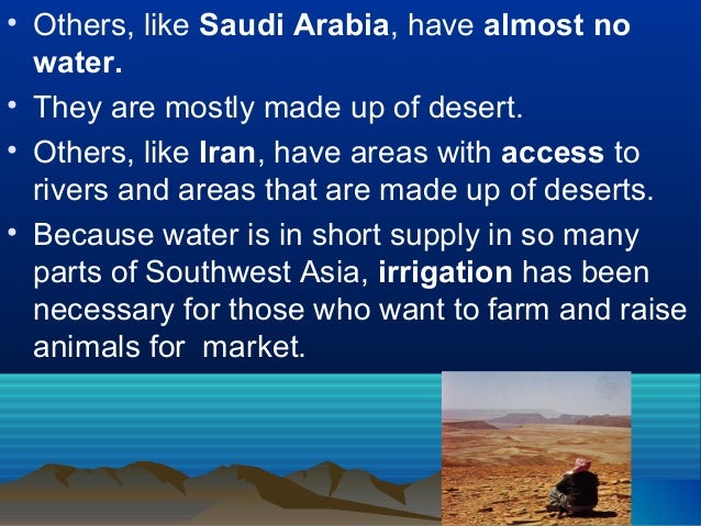How Are Natural Resources Distributed In Southwest Asia How Are Natural Resources Distributed In Southwest Asia