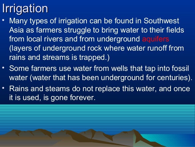 How Are Natural Resources Distributed In Southwest Asia How Are Natural Resources Distributed In Southwest Asia